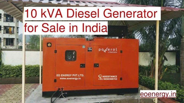 10 kva diesel generator for sale in india