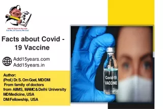 Facts about Covid -19 Vaccine 