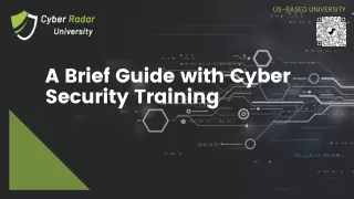 A Brief Guide with Cyber Security Training