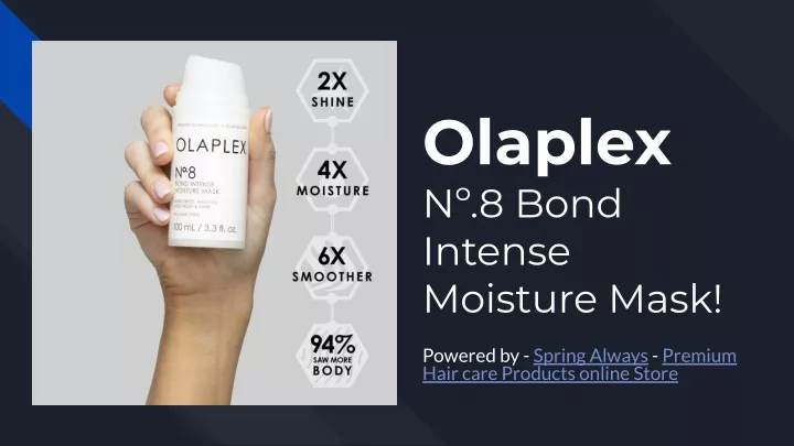 olaplex n 8 bond intense moisture mask