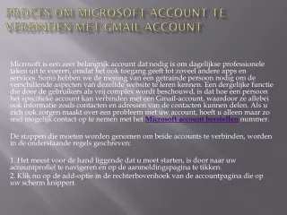 Herstellen Microsoft Account zoek een goede dienstverlener