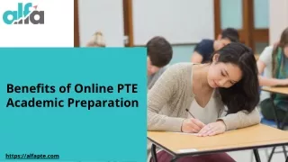 Benefits of Online PTE Academic Preparation