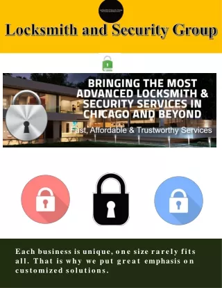 Locksmith & Security Services