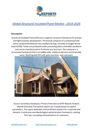 global structural insulated panel market 2019 2026