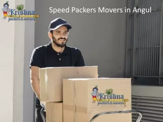 speed packers movers in angul