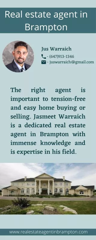 Real Estate Agent in Brampton