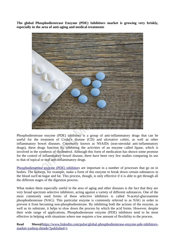 the global phosphodiesterase enzyme