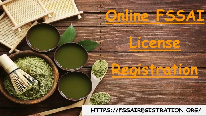 online fssai license registration