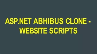 asp net abhibus clone website scripts