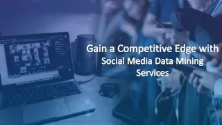 gain a competitive edge with social media data
