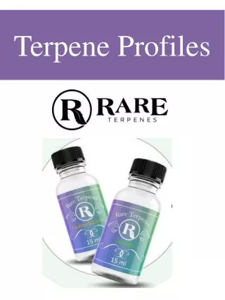 Terpene Profiles