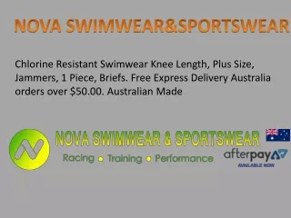 Nove Swimwear and Sportswear