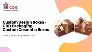 custom design boxes cbd packaging custom cosmetic