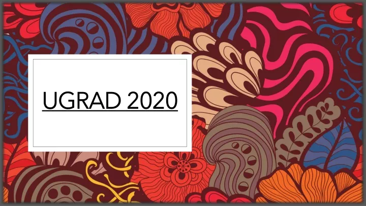 ugrad 2020 ugrad 2020