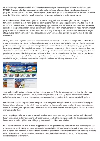 Kabar Master Agen MAXBET 888 Gerak Badan