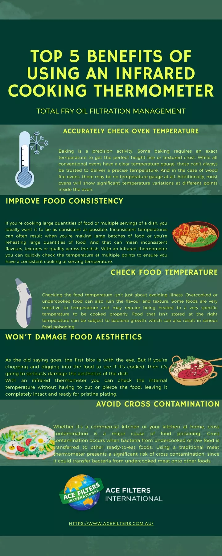 top 5 benefits of using an infrared cooking