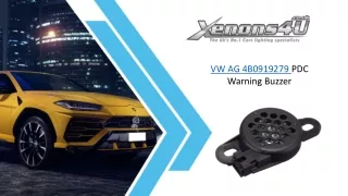 vw ag 4b0919279 pdc warning buzzer
