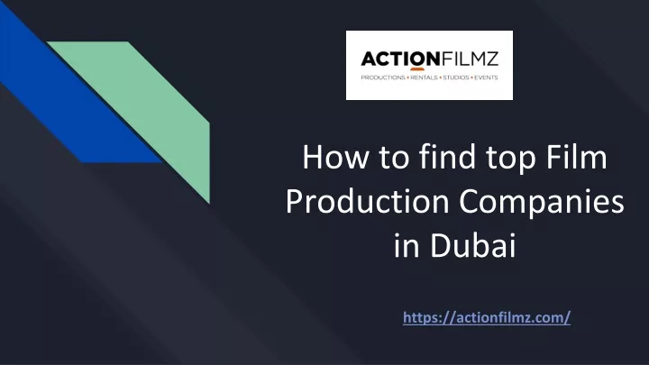 how to find top film production companies in dubai