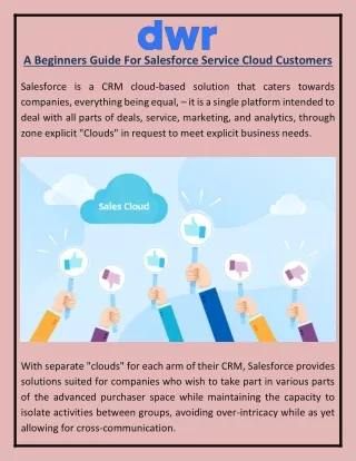 a beginners guide for salesforce service cloud