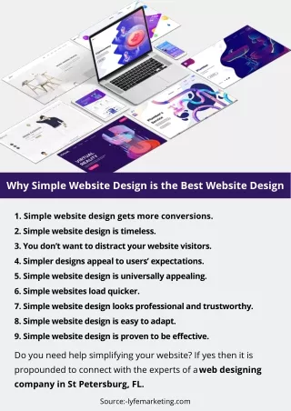 why simple website design is the best website