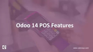 odoo 14 pos features