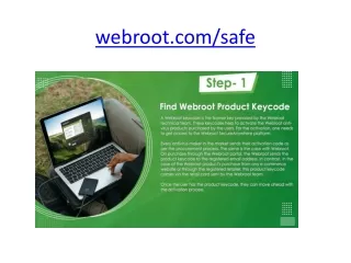 Webroot Antivirus Conspectus webroot.com/safe