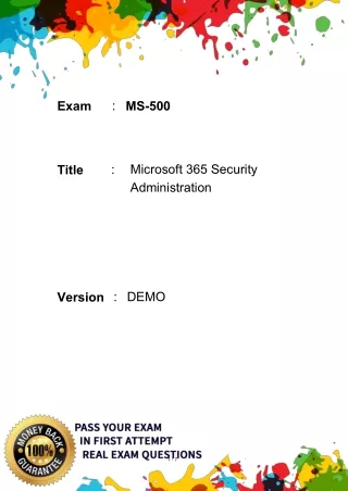 exam ms 500