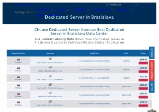 Bratislava Dedicated Server