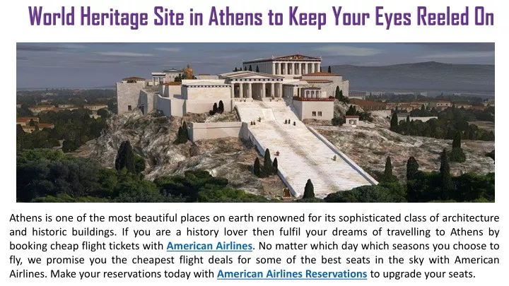 world heritage site in athens to keep your eyes