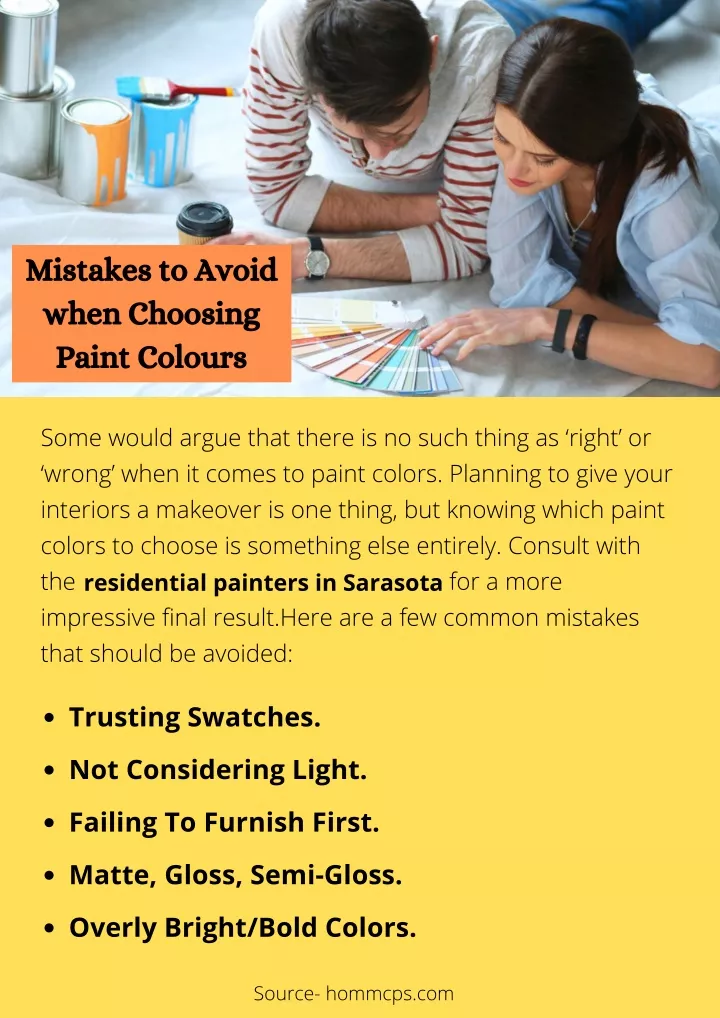 PPT - Mistakes To Avoid When Choosing Paint Colours PowerPoint ...