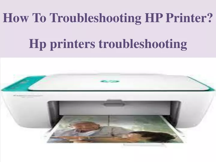 how to troubleshooting hp printer