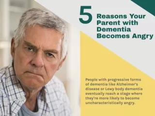 5 Reasons Your Parent with Dementia Becomes Angry