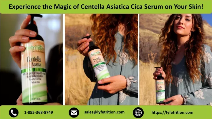 experience the magic of centella asiatica cica
