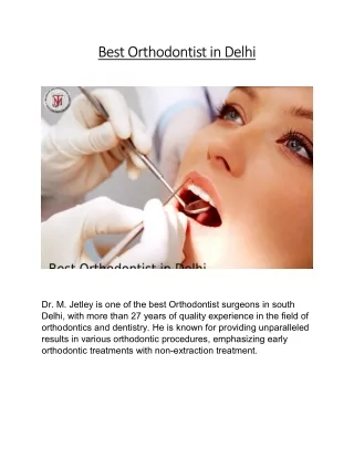best orthodontist in delhi best orthodontist