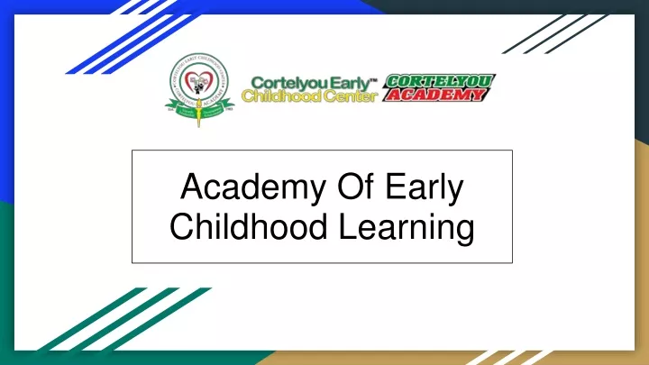 academy of early childhood learning