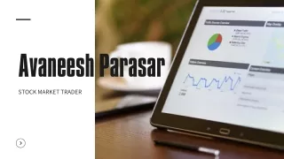 Avaneesh Parasar- Portfolio - Investment Tips- Avaneesh Parasar