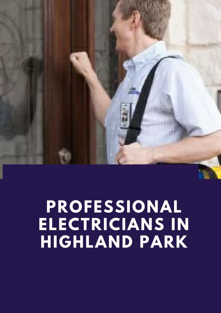 professional electricians in highland park
