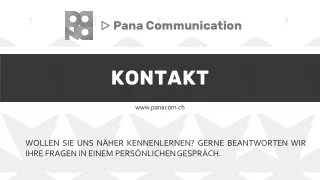 pana communication