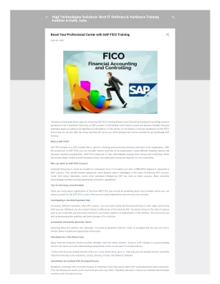 high technologies solutions best it software