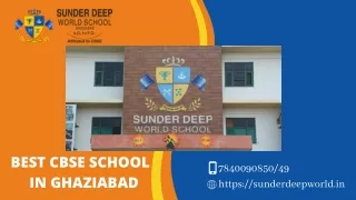 Best school in Ghaziabad | Top School | CBSE school in Ghaziabad | Pre-Nursery School