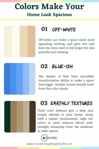 Right Colors to Make your Home Look Spacious