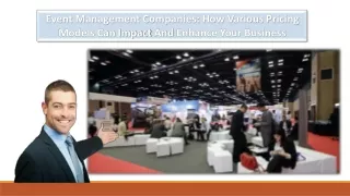 event management companies how various pricing