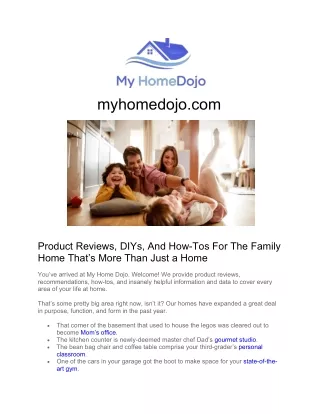myhomedojo com