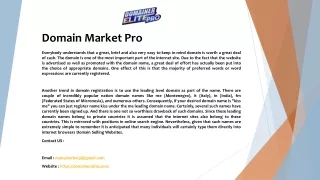 domain market pro