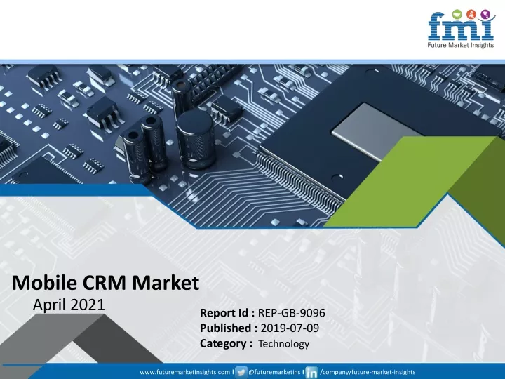 mobile crm market april 2021