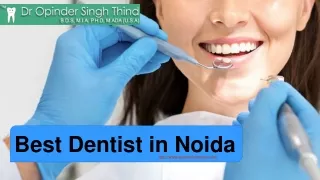 best dentist in noida