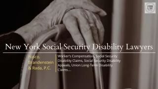 New York Social Security Disability Attorneys