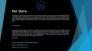 pet store