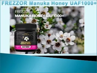 frezzor manuka honey uaf1000