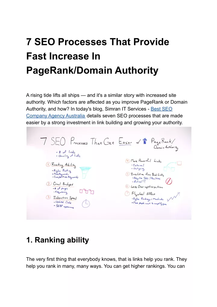 7 seo processes that provide fast increase